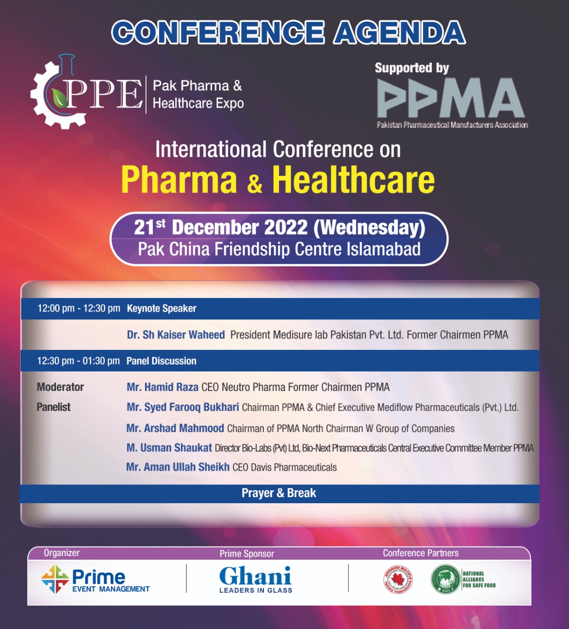 Pak Pharma & Healthcare Expo | Exhibition & Conference